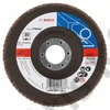 Bosch lamellás tárcsa 125x22.23 mm P80 fémhez Zirkon X551 kúpos üvegszál