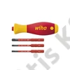 Wiha Csavarhúzó SoftFinish slimVario electric bittartó-készlettel 4 részes, slimBitekkel (43449)