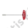 Wiha T-markolatú dugókulcs Imbusz fényes nikkelezésű 8.0 mm (00972)