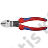 Knipex Erőkímélő oldalcsípő fogó feketére foszfátozott 180 mm