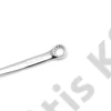 SATA extra hosszú csillag-villáskulcs 12mm (csavart nyéllel)