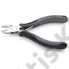 Knipex elektronikai oldalcsípő fogó keményfém vágóéllel ESD többkomponensű nyél 135 mm