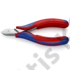 Knipex elektronikai oldalcsípő fogó többkomponensű nyél 115 mm (bliszter)