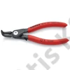Knipex precíziós seeger-fogó belső J01 szürkére foszfátozott, mártott nyél 130 mm