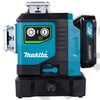 Makita SK700GD 12Vmax CXT Li-ion 3x teljes vonallézer zöld (akku és töltő nélkül)