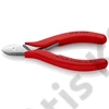 Knipex elektronikai oldalcsípő fogó mártott nyél 115 mm
