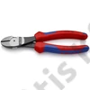 Knipex Erőkímélő oldalcsípő fogó feketére foszfátozott 180 mm