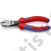 Knipex Erőkímélő oldalcsípő fogó feketére foszfátozott 160 mm