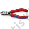 Knipex Erőkímélő oldalcsípő fogó feketére foszfátozott 160 mm