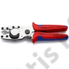 Knipex Csővágó többrétegű és védőcsövekhez többkomponensű nyél horganyzott 210 mm (bliszter)