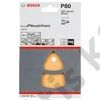 Bosch Expert C470 tépőzáras csiszolópapír delta, fához&festékhez, 10 db 102x6