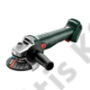 Metabo W 18 L 9-115 akkus sarokcsiszoló alapgép (akku és töltő nélkül), metaBOX