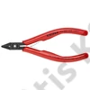 Knipex elektronikai oldalcsípő fogó barnított 125 mm (bliszter)