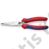 Knipex kárpit kapocs fogó többkomponensű nyél, polírozott 185 mm