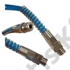 Betta PU spiráltömlő 8/5 mm kék 5m szerelt