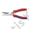Knipex kárpit kapocs fogó többkomponensű nyél, polírozott 185 mm