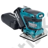 Makita DBO484Z 18V LXT Li-Ion 210W 112x102mm rezgőcsiszoló (akku és töltő nélkül)