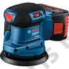 Bosch GEX 185-LI akkus excentercsiszoló 1x4.0Ah, GAL 18V-40 töltő, koffer