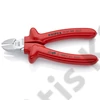 Knipex oldalcsípő fogó krómozott VDE 160 mm
