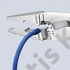 Knipex multifunkciós villanyszerelő fogó feketére foszfátozott, mártott nyél 200 mm