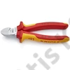 Knipex Oldalcsípőfogó krómozott VDE 160 mm