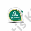 SATA mérőszalag 8m x 25mm (mm/col) króm