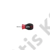 Wiha SoftFinish csavarhúzó Lapos, rövid kerek pengével, Stubby 5.5 mm x 25 mm (26965)