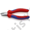 Knipex oldalcsípő fogó feketére foszfátozott 125 mm (bliszter)
