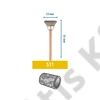 Dremel Rozsdamentes acél kefe 13 mm (531)