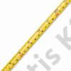 SATA mérőszalag 8m x 25mm (mm/col) króm
