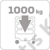 Gedore szerszámkocsi 6 fiókkal (üres) (2005 XL 0330)