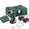 Metabo BS 18 LT Set akkus fúró-csavarozó 3 x18V/ 4.0Ah + metaBOX