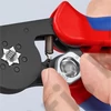 Knipex önbeálló krimpelő fogó érvéghüvelyekhez többkomponensű markolattal 180 mm (bliszter)