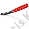 Knipex Erőkímélő oldalcsípő fogó feketére foszfátozott, mártott nyél 200 mm