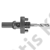 Bosch körkivágó adapter HSS központfúróval 32-210mm, 7/16 hatszög, Standard