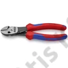Knipex TwinForce nagy teljesítményű oldalcsípő fogó feketére foszfátozott 180 mm, nyitórugóval