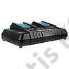 Makita DC18RD akkumulátor töltő 14.4V-18V Li-ion KÉT PORTOS LXT (gyors)