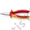 Knipex Laposfogó krómozott VDE 160 mm