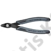 Knipex elektronikai oldalcsípő fogó Super Knips XL ESD többkomponensű nyél barnított 140 mm