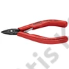 Knipex elektronikai oldalcsípő fogó hegyes fej barnított 125mm