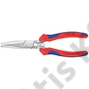 Knipex kárpit kapocs fogó többkomponensű nyél, polírozott 185 mm