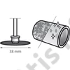 Dremel EZ SpeedClic köszörűkorong 38mm (SC541)