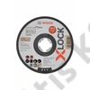 Bosch vágókorong 125x1 inoxhoz egyenes X-Lock