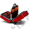 Knipex BIG Twin Move RED szerszámkoffer villanyszerelő szerszámokkal