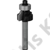 Bosch PRO alakmaróbetét, lekerekítő, R 1/8?, szár 1/4?