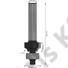 Bosch PRO alakmaróbetét, lekerekítő, R 1,6, szár 8 mm