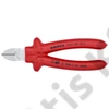 Knipex oldalcsípő fogó krómozott VDE 180 mm