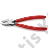 Knipex oldalcsípő fogó feketére foszfátozott 180 mm (bliszter)