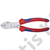 Knipex erőkímélő oldalcsípő fogó krómozott, többkomponensű nyél 180mm
