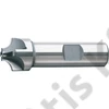 Format félkörprofil tárcsamaró DIN6518B HSSE Co8 konkáv (homorú) R 2.5mm